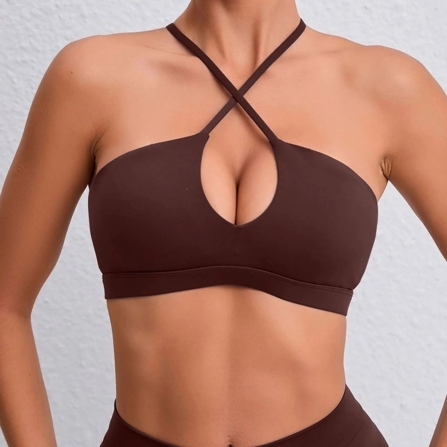New Front Crossover Yoga Tops